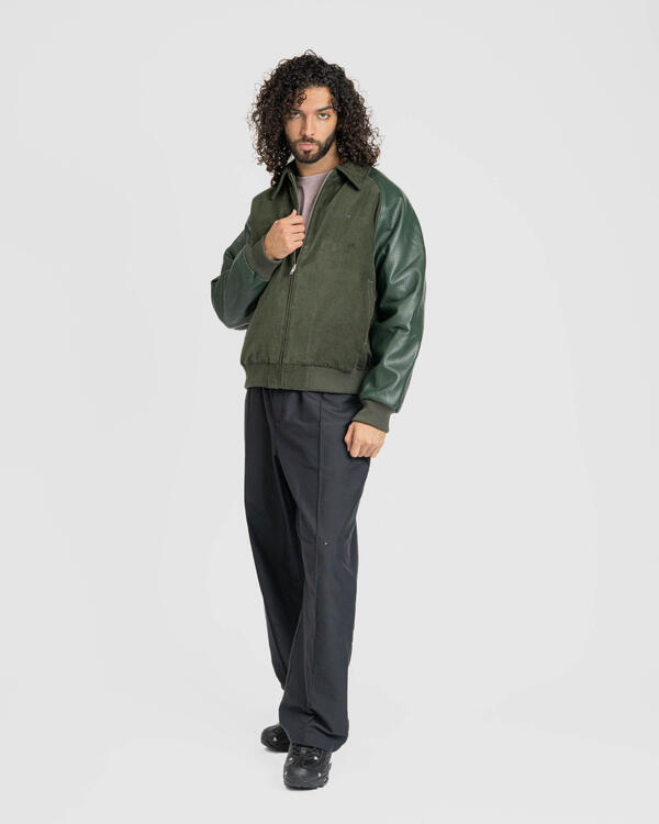 Arte Antwerp Varsity Jacket | AW25-260J-GRN | AFEW STORE
